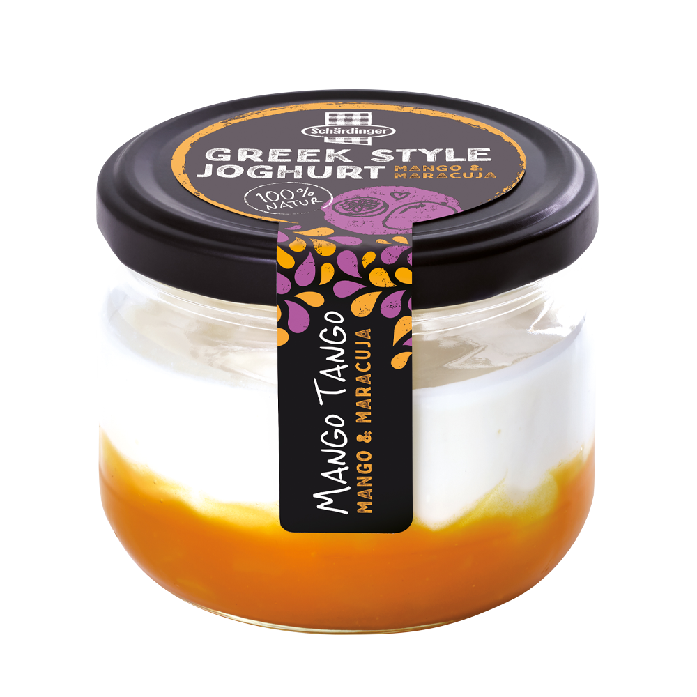 Greek Style Joghurt Mango-Maracuja | Schärdinger