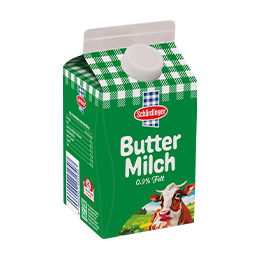 Schärdinger Buttermilch in der 0,5 Liter Packung