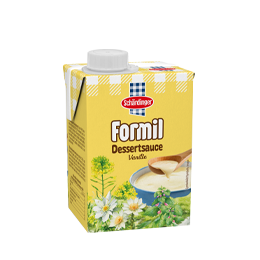 Schärdinger Formil Dessertsauce Vanille in der 0,5 Liter Packung