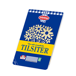 Das Bild zeigt den Schärdinger Tilsiter in Scheiben