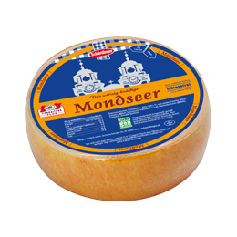 Das Bild zeigt den Schärdinger Mondseer im 1kg Laib