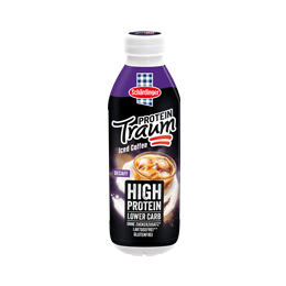 Das Bild zeigt die Schärdinger Protein Traum Sorte Iced Coffee