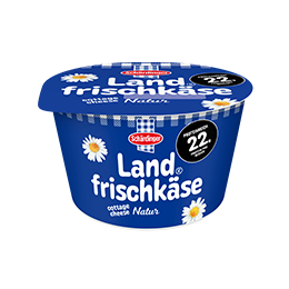 Das Bild zeigt den Schärdinger Landfrischkäse Natur