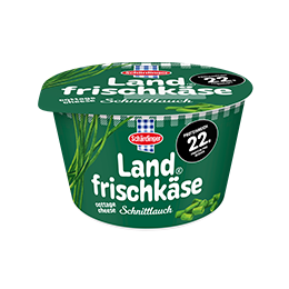 Das Bild zeigt den Schärdinger Landfrischkäse Schnittlauch