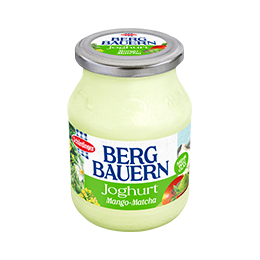 Bergbauern Mango-Matcha Joghurt