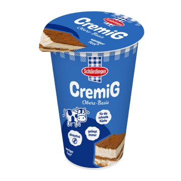 Schärdinger CremiG Natur im 250 Gramm Becher