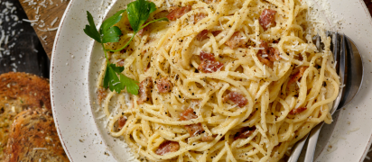 Hausgemachte Carbonara