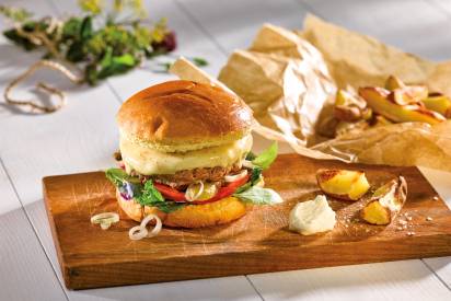 Vintage Cheese Burger