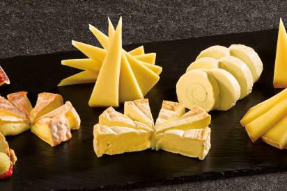 Festliche Käseplatte