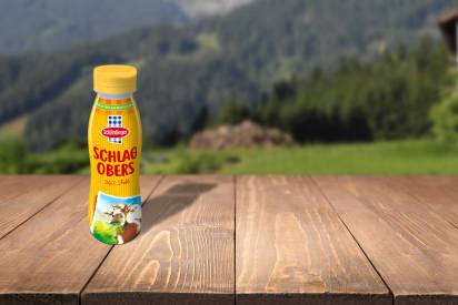 Schlagobers Flasche