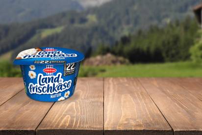 Landfrischkäse Natur Header