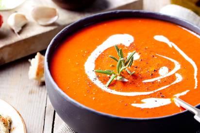 Tomatencremesuppe mit Schärdinger CREMiG