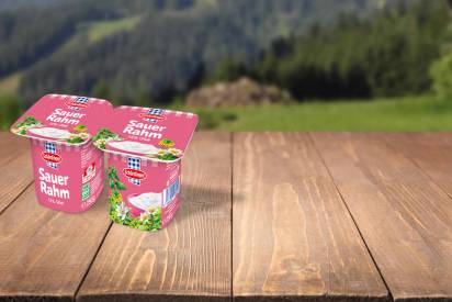 Schärdinger Sauerrahm 2 Mal im 125 Gramm Becher