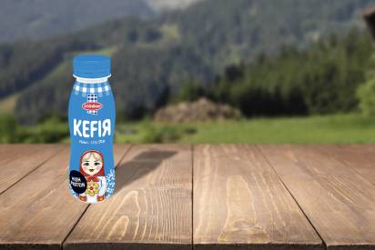 Das Bild zeigt den Schärdinger Kefirdrink