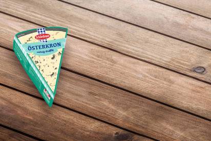 Das Bild zeigt den Schärdinger Österkron 150 Gramm