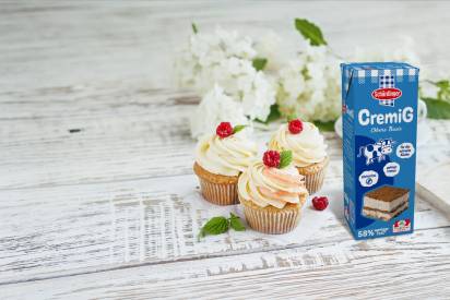 Das Bild zeigt ein Schärdinger Rezept mit CremiG