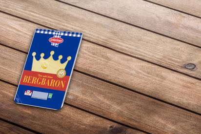 Das Bild zeigt den Schärdinger Bergbaron in Scheiben