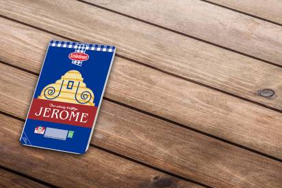 Das Bild zeigt den Schärdinger Jerome in Scheiben