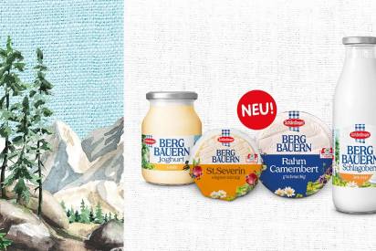 Das Bild zeigt die Schärdinger Bergbauern Range