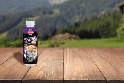 Das Bild zeigt die Schärdinger Protein Traum Sorte Iced Coffee