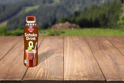 Das Bild zeigt den Schärdinger Schokodrink ohne Zuckerzusatz