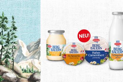 Das Bild zeigt die Bergbauern Range von Schärdinger 