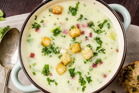 Bauernsuppe mit Österkron