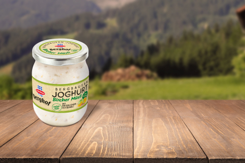 Berghof Bergbauern Bircher Müsli Header