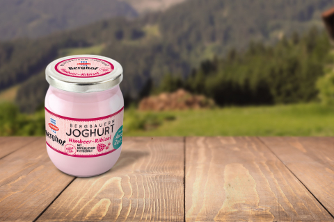 Schärdinger Berghof Joghurt Himbeer-Ribisel Header