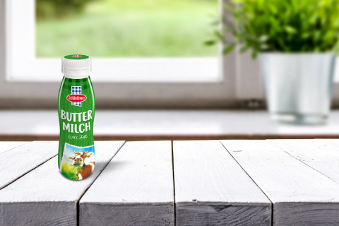 Schärdinger Buttermilch 0,9% Header