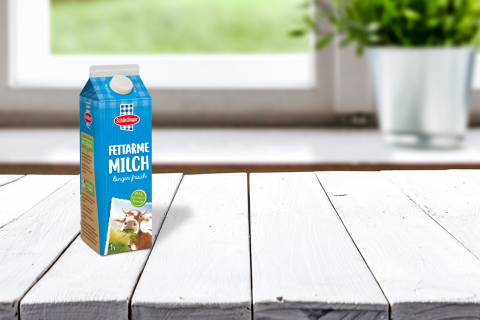 Fettarme Milch Header