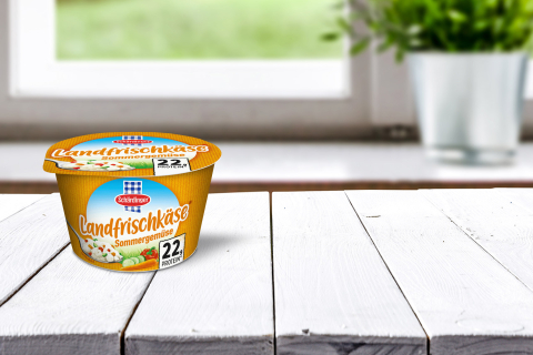 Landfrischkäse Sommergemüse