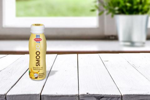Smoojo Ananas-Banane-Kokos Header