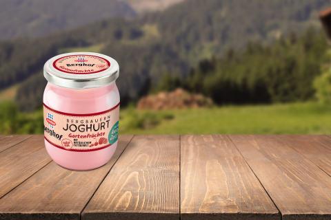 Schärdinger Berghof Joghurt Gartenfrüchte Header