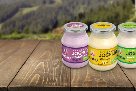 Schärdinger Mehrweg Joghurts
