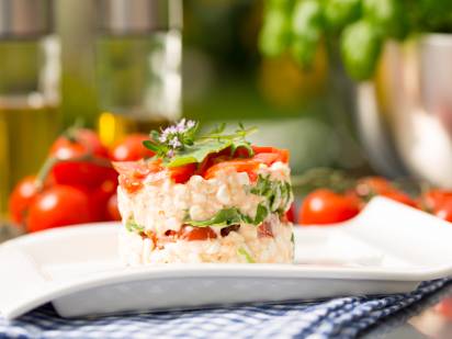 Landfrischkäse Törtchen mediterran