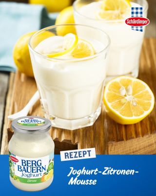 Joghurt-Zitronen-Mousse