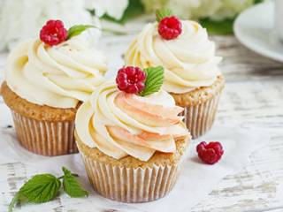 Cupcakes mit Topping mit Schärdinger CREMiG