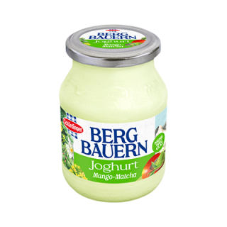 Bergbauern Mango-Matcha Joghurt